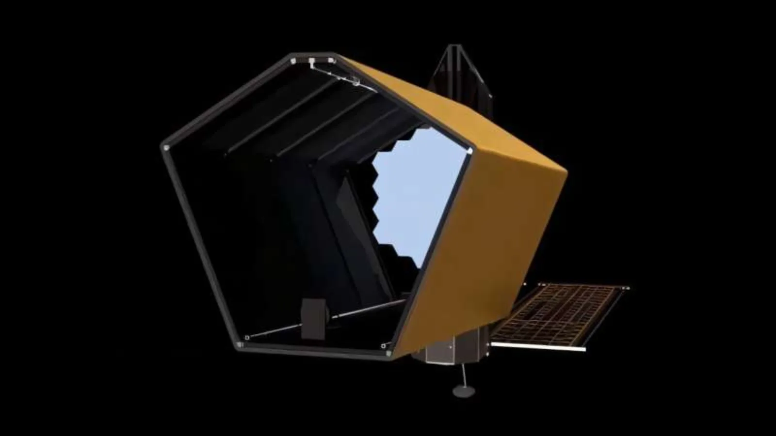 Umjetnička vizualizacija svemirskog teleskopa Habitable Worlds Observatory