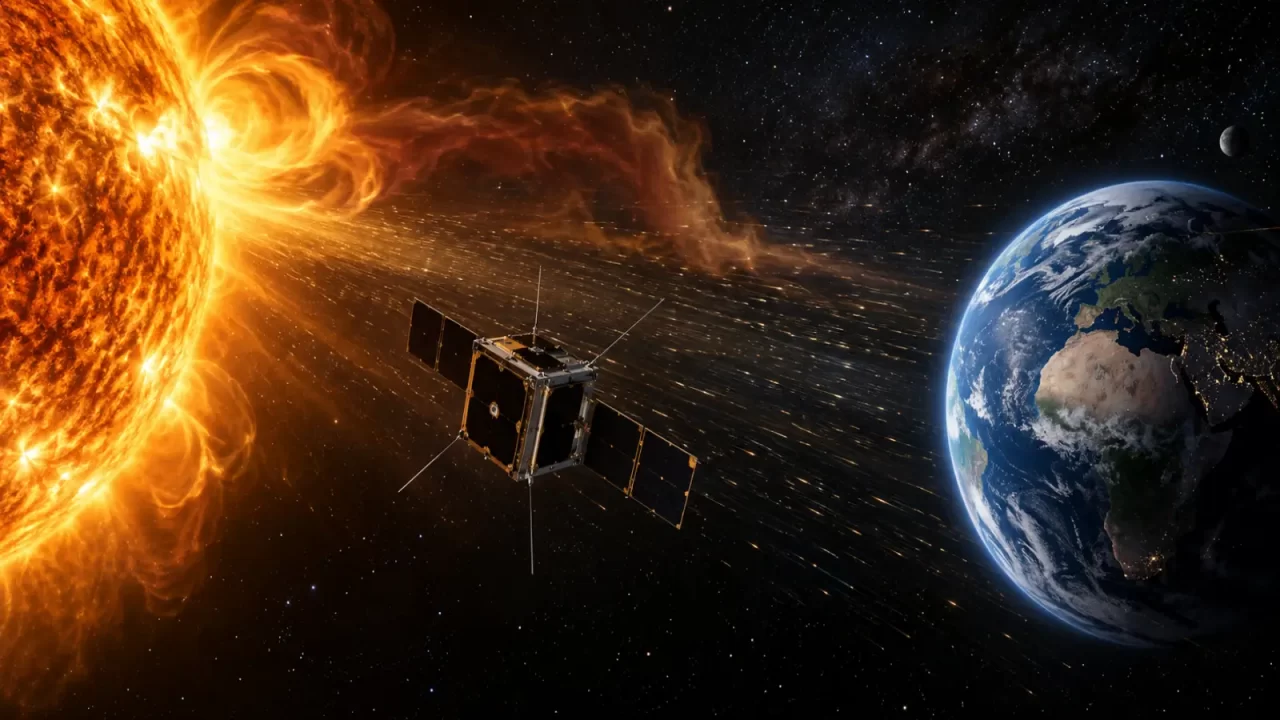 CubeSat HENON između Zemlje i Sunca prati Sunčeve oluje