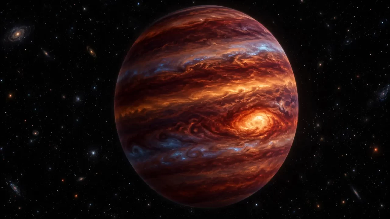 Smeđi patuljak SIMP 0136 s promjenjivim oblacima u atmosferi